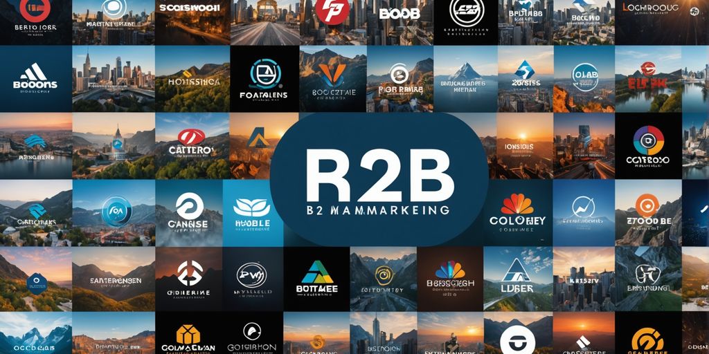 Logos of leading B2B marketing agencies in 2024